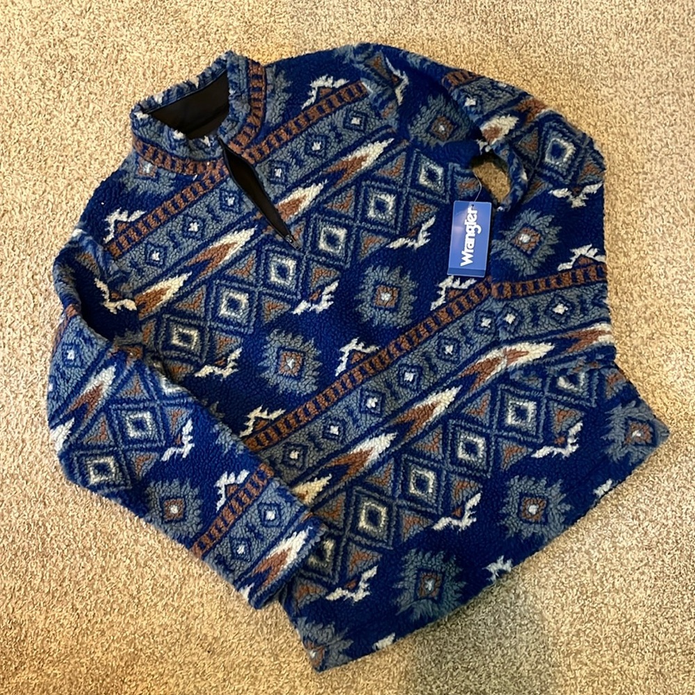 NWT Boys XXL Wrangler Sherpa Hoody